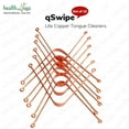 thumbnail image 3 of SoulGenie qSwipe LitePlus Superior Grade Pure Copper Tongue Cleaners Pack of 12, 3 of 6