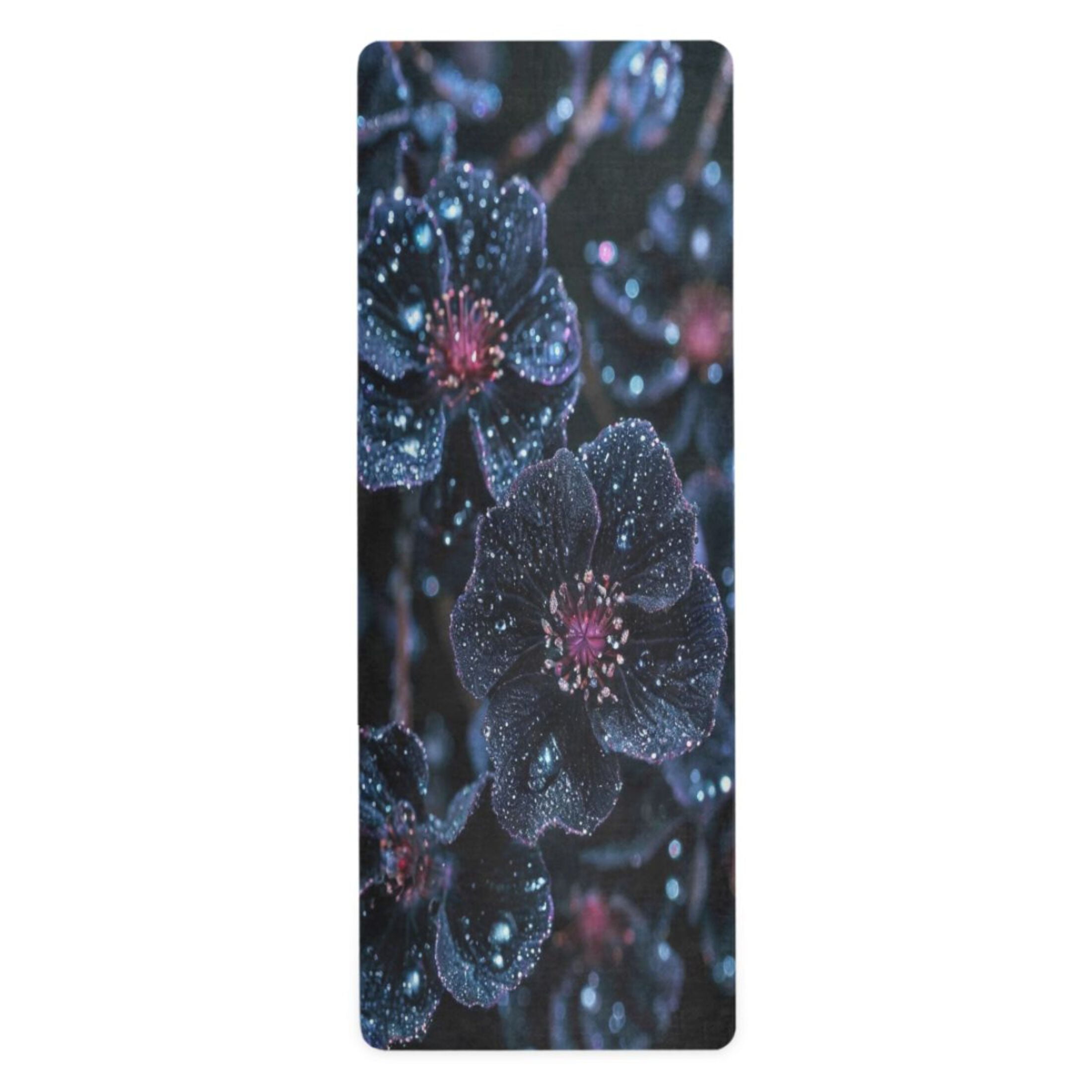 BZSMCE Yoga Mat Women Fitness Mat Galactic Bloom Pattern