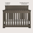 Child Craft Redmond 4in1 Convertible Crib in Dapper Gray