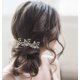 thumbnail image 4 of Pearl Bride Wedding Hair Pins Leaf Bridal Head Piece Flower Hair Accessories For Women And Girls (pack Of 3) (gold), 4 of 4