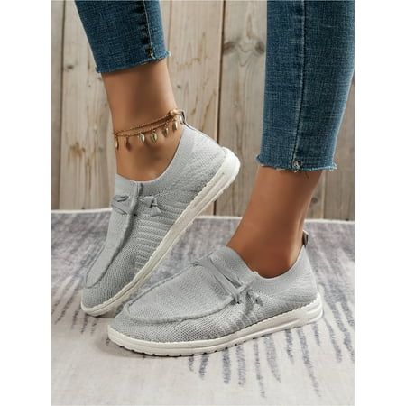 

UKAP Womens Ladies Slip Ons Shoes Closed Toe Sneakers Mesh Sneakers Outdoor