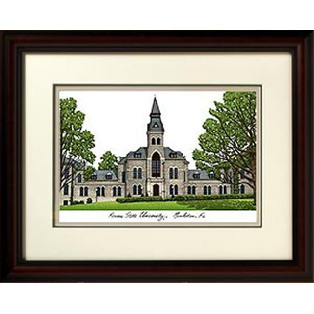 Campus Images KS998R Kansas State University Alumnus Framed Lithograph