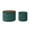Green-a, variant on Aukfa 2-Piece Round Storage Ottoman Set with Vanity Stool, Chenille Upholstered End Table for Living Room & Bedroom, Bue