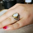 thumbnail image 3 of GKNET White Fire Opal Ring for Women Wedding Party Silver Rings Delicate Jewelry Size 6-10-06# Heart Opal-9, 3 of 9