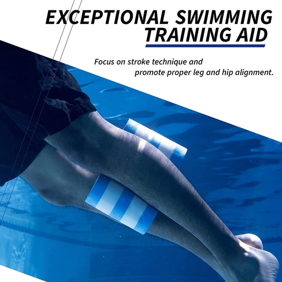 EVA 5-Layer Pull Buoy Leg Float - Pool Training Aid, Legs and Hips Support for Adults, Kids, and Beginners, for Swimming Stroke