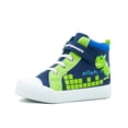 thumbnail image 4 of Tenis Bubble Gummers® Para Niño Dino Marino Roar Contactel verde oscuro 13, 4 of 7