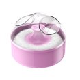 thumbnail image 3 of ACDANC Baby Powder Puff Box - Transparent Lid Talcum Powder Container with Soft Puff, 3.4 fl oz Compact Refillable Dispenser for Home & Travel Use, Child-Safe Plastic, For Adults & Kids, 3 of 7