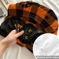 thumbnail image 4 of King Size Fitted Sheet Set - Orange Halloween 3 Piece Bedding Sets 16" Deep Pocket Fitted Sheet with 2 Pillowcases, Skull Cat Cute Ghost Pumpkins Brushed Microfiber Hotel Luxury Bed Sheets, 4 of 9