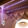 thumbnail image 2 of Motion Sensor Strip-LED Counter Lights-Upgraded USB Operated LED Strip For Wardrobe Stair Pantry Under Cabinet Cupboard Bed Locker, 2 of 9