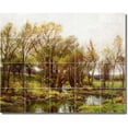 thumbnail image 1 of Ceramic Tile Mural-Hugh Bolton Jones Country Painting 171. 60" w x 48" h using (20) 12 x 12 ceramic tiles, 1 of 3