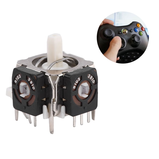 5 uds 3D Joystick Analógico Stick Reemplazo De Pulgar El Pulgar Para Controlador Inalámbrico 360