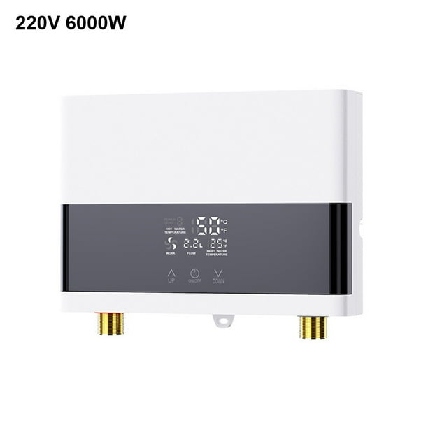 MYG 6000W Tankless Hot Water Heater Shower Electric Portable Instant