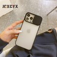 thumbnail image 1 of Funda rígida mate transparente para protección de lente de cámara para iPhone 14 13 Pro Max 12 Max MiNi 11 8 7 6s Plus Xr Xs X SE, funda de lujo Tan Jianjun unisex, 1 of 2
