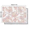 thumbnail image 6 of Heat Resistant Wrinkle Free Flax Paisley Placemats Featuring Colorful Vintage Boho Floral and Artistic Mandala Designs, Set of 4 for Stylish Dining Experience, 6 of 6
