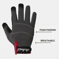 thumbnail image 4 of Work Gloves for Men & Women, Utility Mechanic Working Gloves Touch Screen, Flexible Yard Work Gloves Elegant Breathable Touchscreen Compatible Gloves All-Season High-Quality Full-Finger Design, 4 of 7
