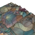 thumbnail image 3 of Yayeee Shower Curtain with Hooks 72"x72" Waterproof Fabric Bathroom Hanging Decor, Abstract Water Lilies Pattern, 3 of 5