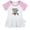 Pink Raglan Dresses, variant on iDzn Cutest Critter In The Forest Funny Dresses For Baby, Newborn Babies Skirts, Infant Princess Dress, 0-24M Kids Graphic Clothes (Gray Raglan Dresses, 0-6 Months)