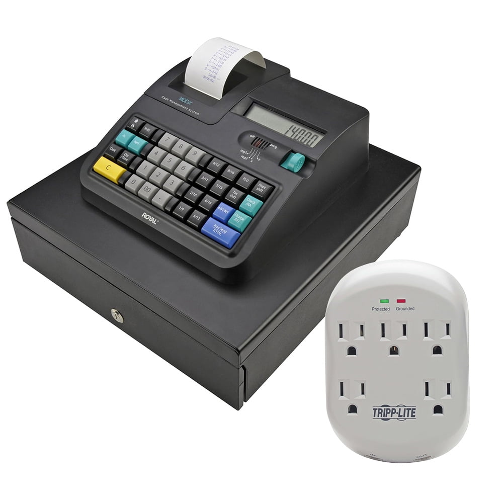 Royal 89396T 2000ML Electronic Cash Register with LCD Display