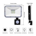 thumbnail image 2 of Foco LED LMLY de 20 W y 220 V para exteriores con sensor de movimiento, reflector LED para exteriores, iluminación exterior con detector de faros para sitios de construcción, áreas de, 2 of 5