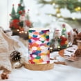 thumbnail image 2 of Yayeee Flameless Candles with Remote Flickering Battery Operated Multi Color Changing, White Colorful Circles, 2 of 7