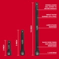 thumbnail image 4 of Hyper Tough 3-Piece 1/2-inch Drive Impact Extension Bar Set, 4 of 12