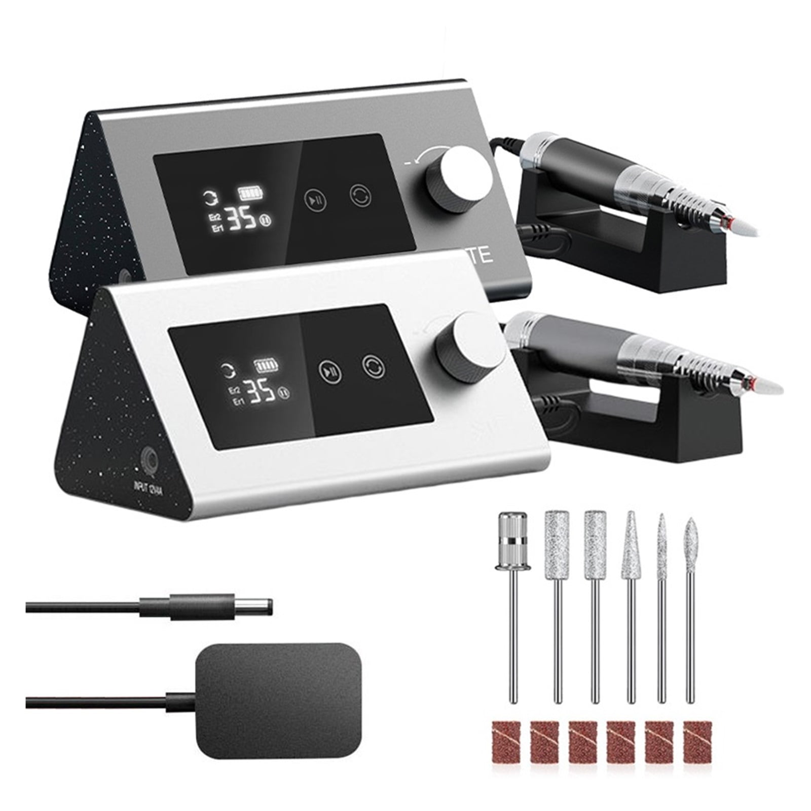 35000RPM Electric Nail Drill Manicure Machine For Hand And Foot Repair Manicure Cutter Set Nail Gel Polisher Salon Equipment ,Low Noise