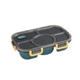 thumbnail image 3 of Plastic Food Storage Containers with Lids Plastic Compartmental Bento Food Container Storage Lunch Box Divided Food Storage Containers with Lids Lock and Lock Food Storage Containers, 3 of 9