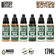 thumbnail image 2 of Green Stuff World Skeleton Bones Acrylic Paint Set, 6 Colors x 17ml for Miniatures & Models, 2 of 3