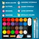 thumbnail image 2 of Kit de pintura facial Zenovika para niños, 26 colores, no tóxico, con libro, 2 of 6