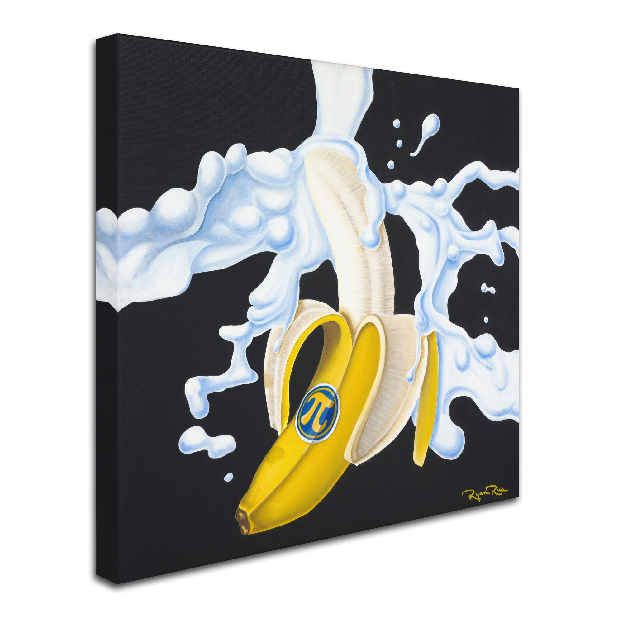 Trademark Fine Art 'Banana Cream Pi' Canvas Art by Ryan Rice Fine Art
