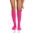 Women's Heavy Slouch Socks 3 Pairs Size 9 11 (FuchsiaPinkWhite)