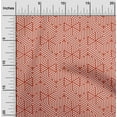 thumbnail image 2 of oneOone Polyester Spandex Red Fabric Geometric Dress Material Fabric Print Fabric By The Yard 56 Inch Wide, 2 of 4