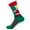 Green, variant on QWERTYU Thick Warm Cozy Soft Slipper Socks Non Slip Crew Christmas Socks for Men Army Green One Size