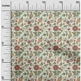 thumbnail image 2 of oneOone Rayon Light Yellow Fabric Asian Suzani Craft Projects Decor Fabric Printed By The Yard 56 Inch Wide, 2 of 5