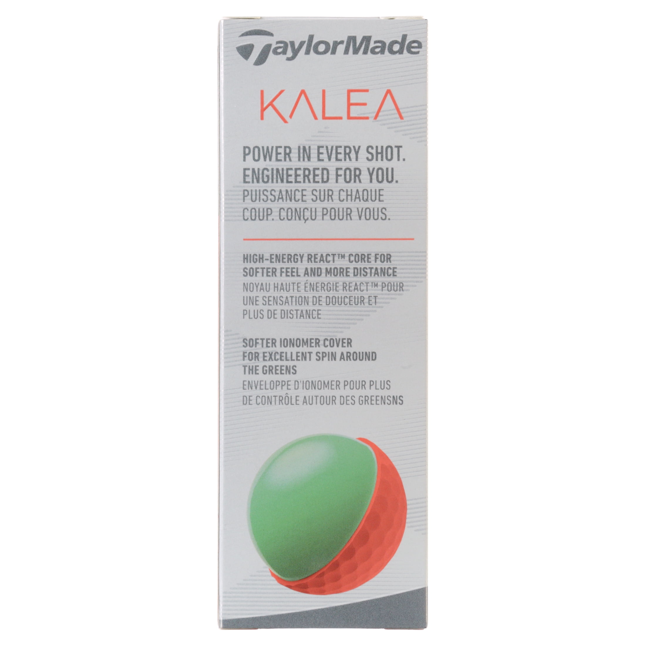 TaylorMade Women's 2019 Kalea Matte Peach Golf Balls, 12 Pack