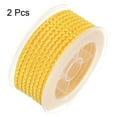 thumbnail image 3 of Unique Bargains 2 Packs Nylon Thread Twine Beading Cord 3mm Extra-Strong Braided Nylon Crafting String 4M/13 Feet, Golden, 3 of 7