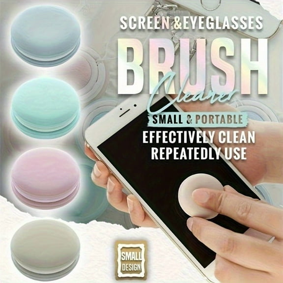 Reusable Microfiber Screen & Glass Cleaner | Portable Multi-Purpose Cloth with Keychain for Phones, Tablets, Eyeglasses