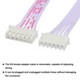 thumbnail image 4 of XH Connector 2.54 mm Pitch Female Adapter Cable Jumper Wire 6pin Double Head Adapter Plug Socket 30CM Long 10PCS, 4 of 5