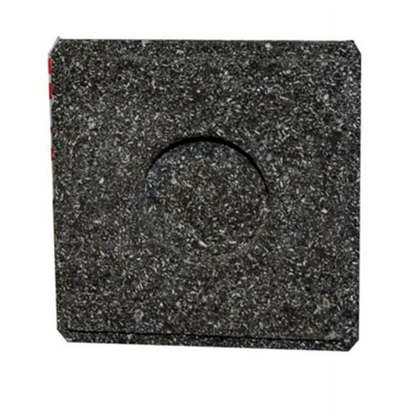 Aloha Bay Chakra Pillar Holder Lava Stone - 1 Candle Holder