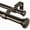 Bronze, variant on 1 Inch Double Curtain Rods 72 to 144 Inch (6 to 12 ft), Heavy Duty Decorative Drapery Rod for Windows 69 to 140 Inch (5.75 to 11.7 ft) with Small Cap Finial, Gold