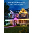 thumbnail image 3 of Luces exteriores Govee Permanent 2 RGBIC de 100 pies con 72 LED IP67, 3 of 9