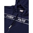 thumbnail image 2 of PUMA Men's Amplified Hooded Jacket French Terry, 2 of 3