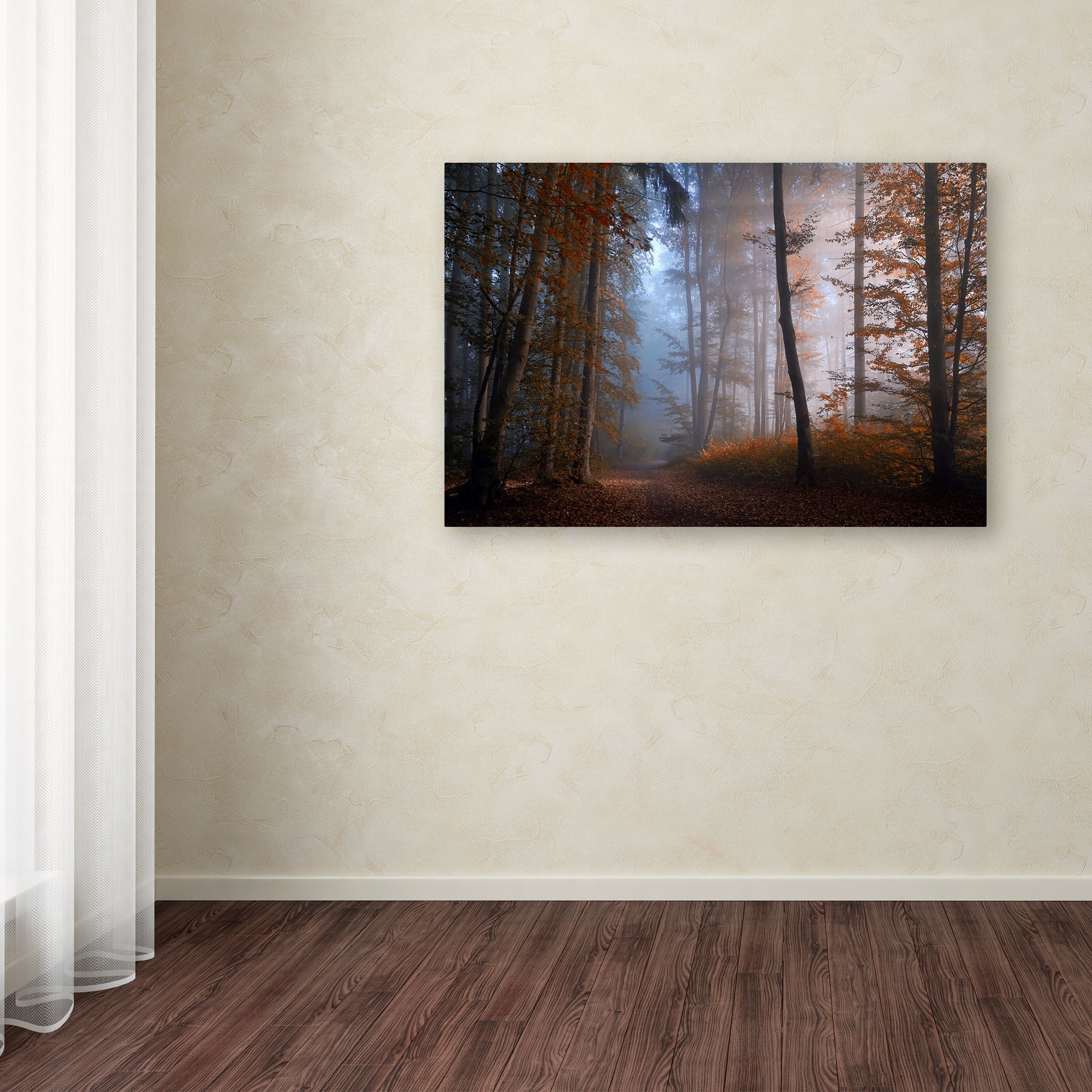 Norbert Maier 'Autumn Colors' Canvas Art