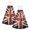 2PCS, variant on Union Jack UK Flag Vintage Hanging Coral Fleece Hand Towel 1 PC , Super Absorbent Kitchen Towel Quick-Dry Dish Cloth