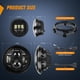 thumbnail image 2 of Kit de faros LED y faros antiniebla para motocicleta Nilight de 7 pulgadas+4,5 pulgadas, 2 of 8