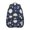 Sun and Moon, variant on Moth and Skeleton Gothic Pattern Backpack for School, Cute School Bag with Adjustable Shoulder Straps and Padded Back, 15.3"x11"x7.1"