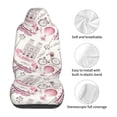 thumbnail image 5 of Yiaed Romantic Travel In Paris Print Car Seat Covers,Universal Auto Seats Protector Fits for Car,SUV Sedan,Truck,Automotive Seat Covers & Accessories(Two packs), 5 of 7