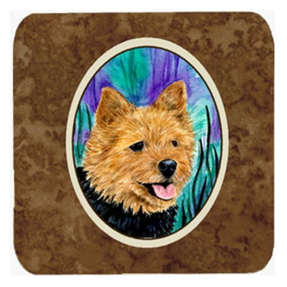 Norwich Terrier Foam Coasters - Set Of 4, 3.5 x 3.5 In.