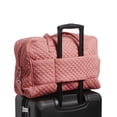thumbnail image 4 of Vera Bradley Women's Cotton Weekender Travel Bag Terra Cotta Rose, 4 of 6
