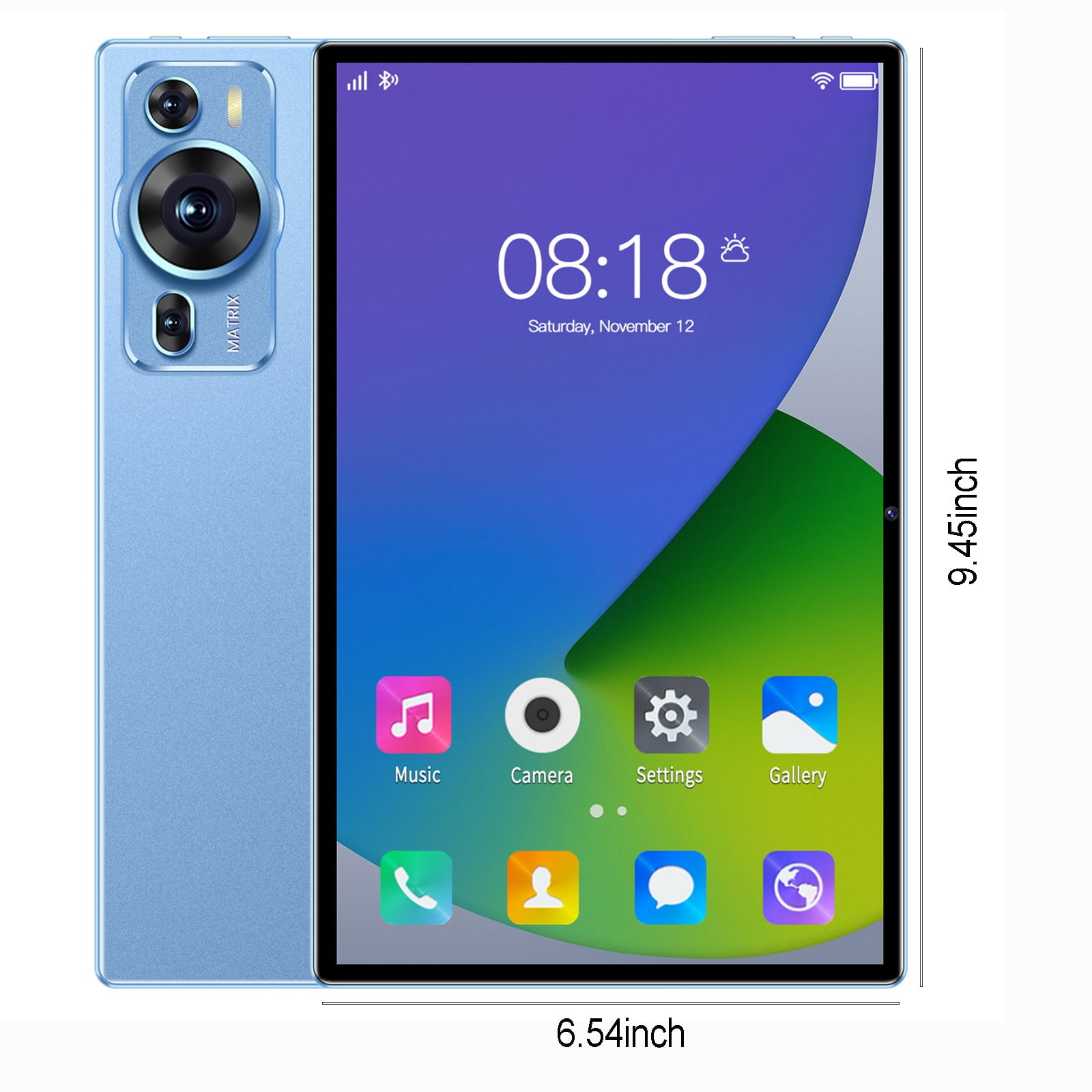 Upgraded 10.1-inch Tablet Computer 10 Core Android Ultra-thin HD Screen Learning Game Video Office Tablet 2+32G Supports Double SIM Communication Function